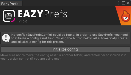 EazyPrefs Config initialization